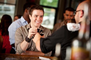 Bartender Telling a Joke